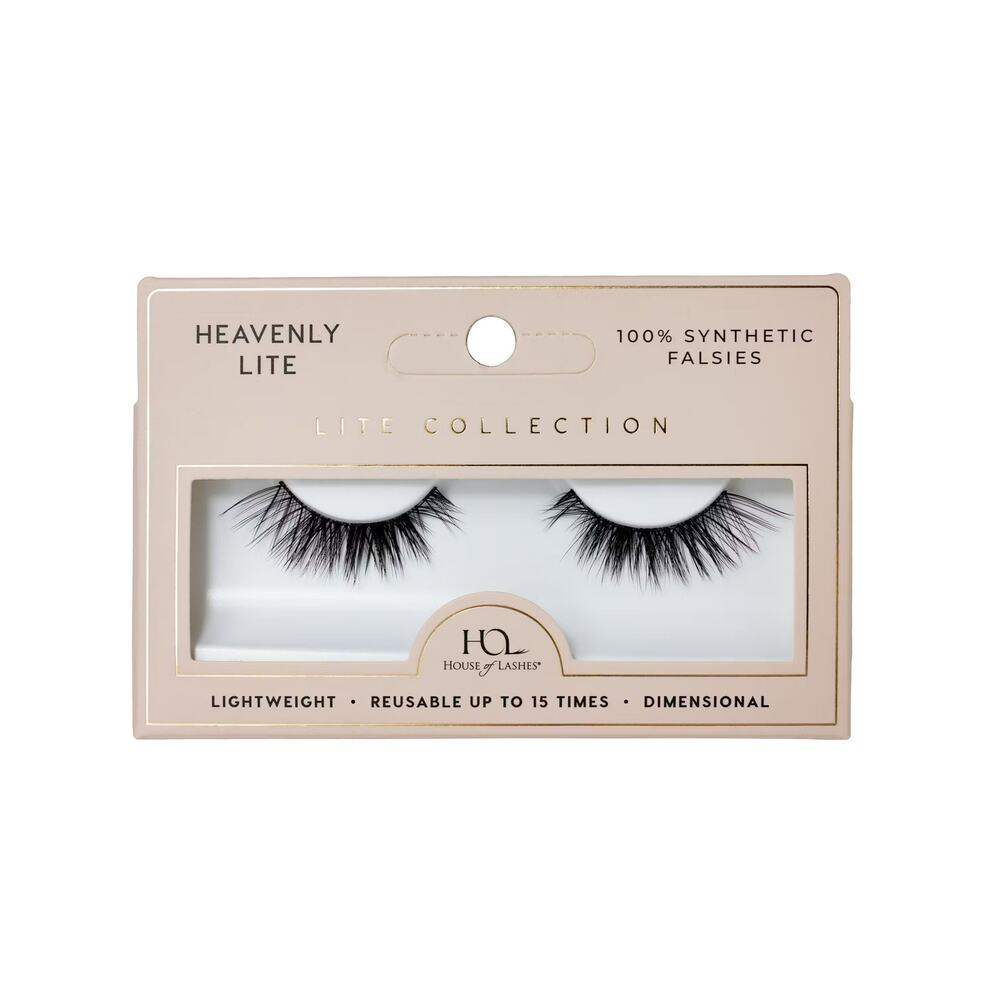 House of Lashes Heavenly Lite Faux Silk Cruelty Free‎ Reusable False Eyelashes